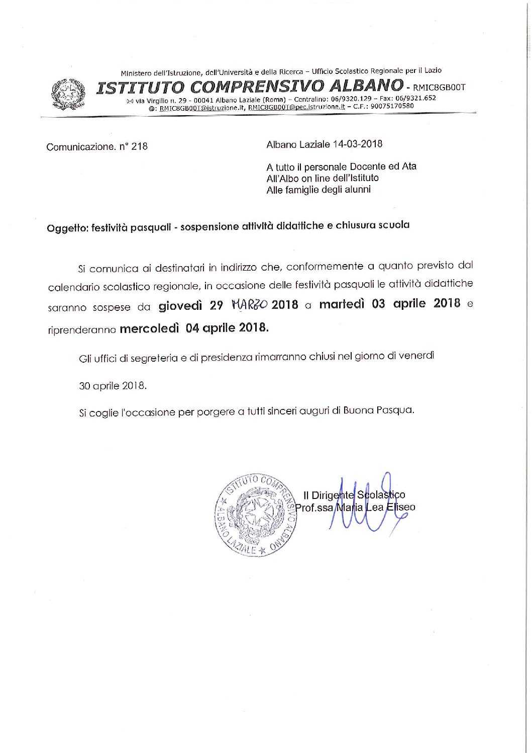 Istituto Comprensivo Albano